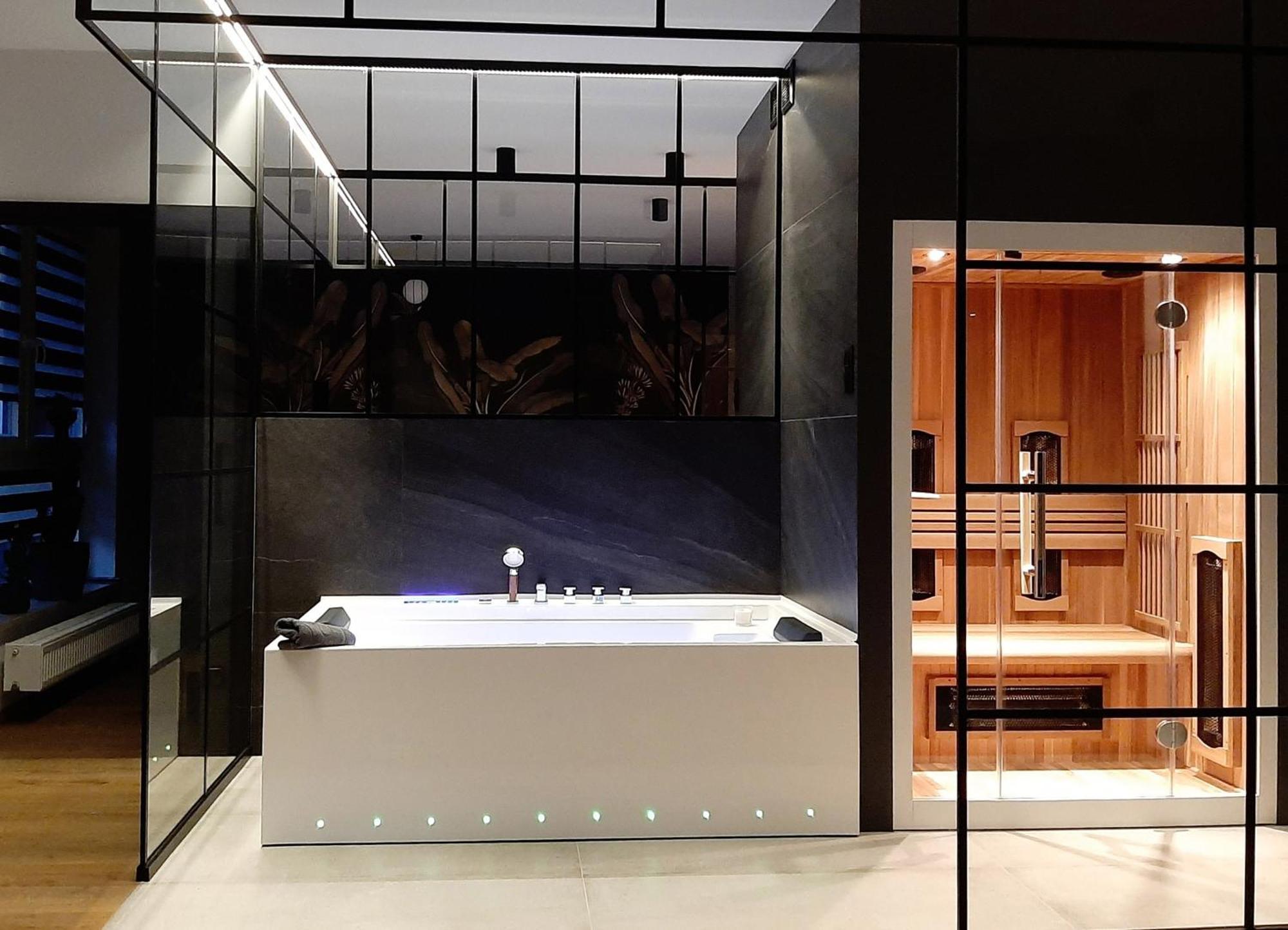 Jacuzzi Apartamenty Gdansk - Relax Apartments Phòng bức ảnh
