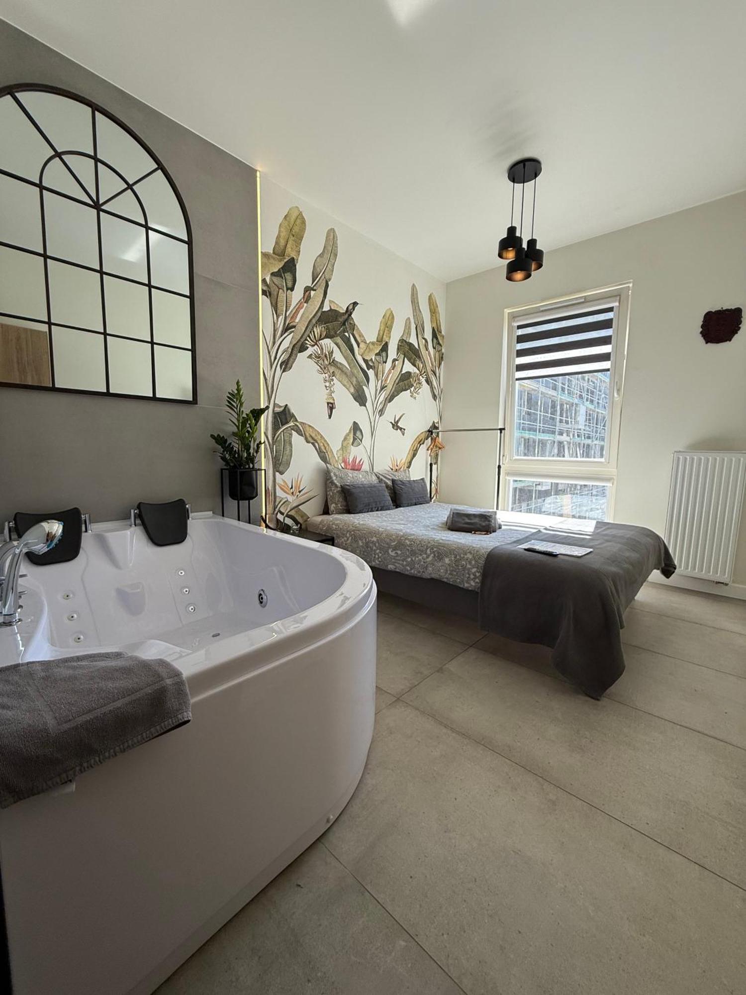 Jacuzzi Apartamenty Gdansk - Relax Apartments Ngoại thất bức ảnh